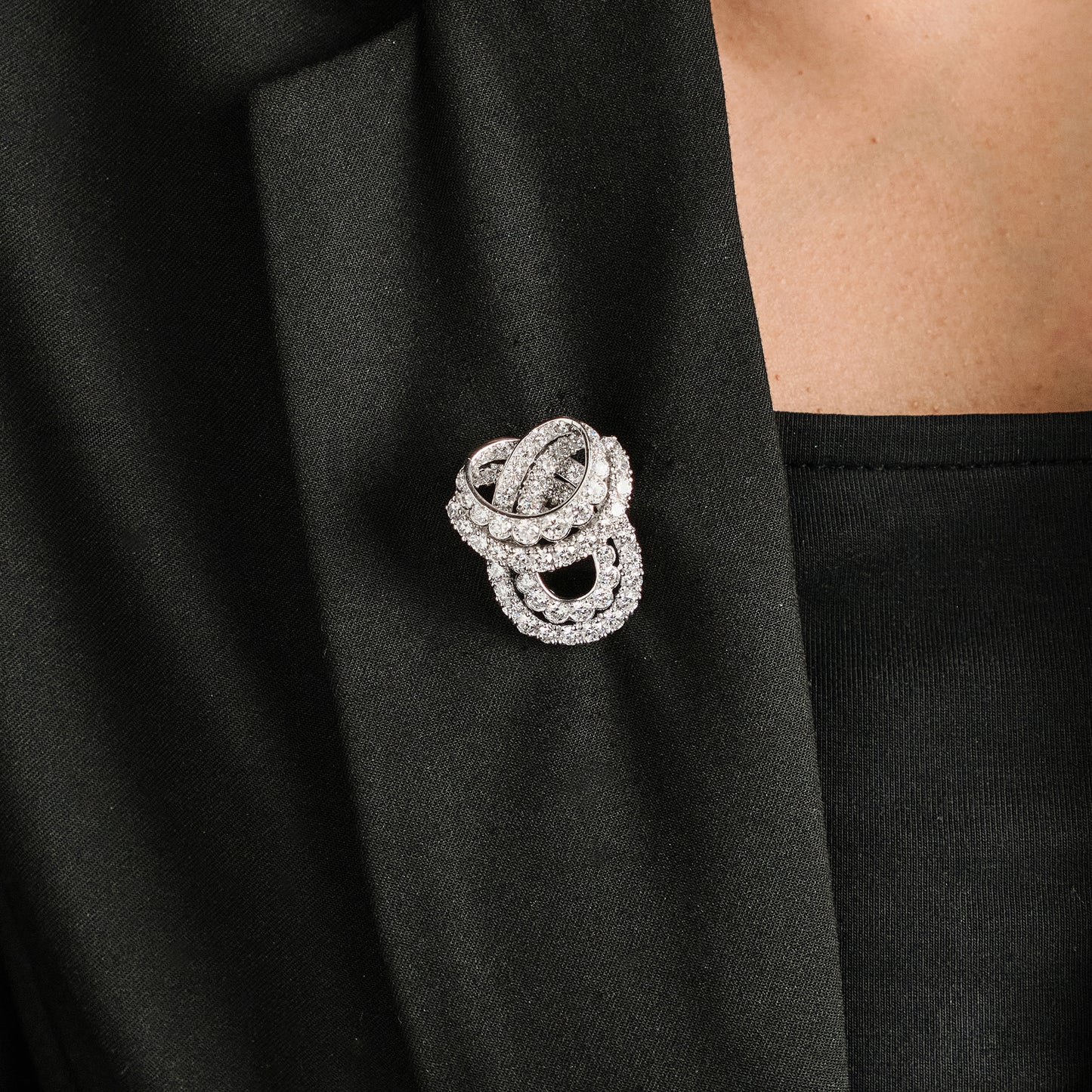 Cartier Vintage Diamond Brooch