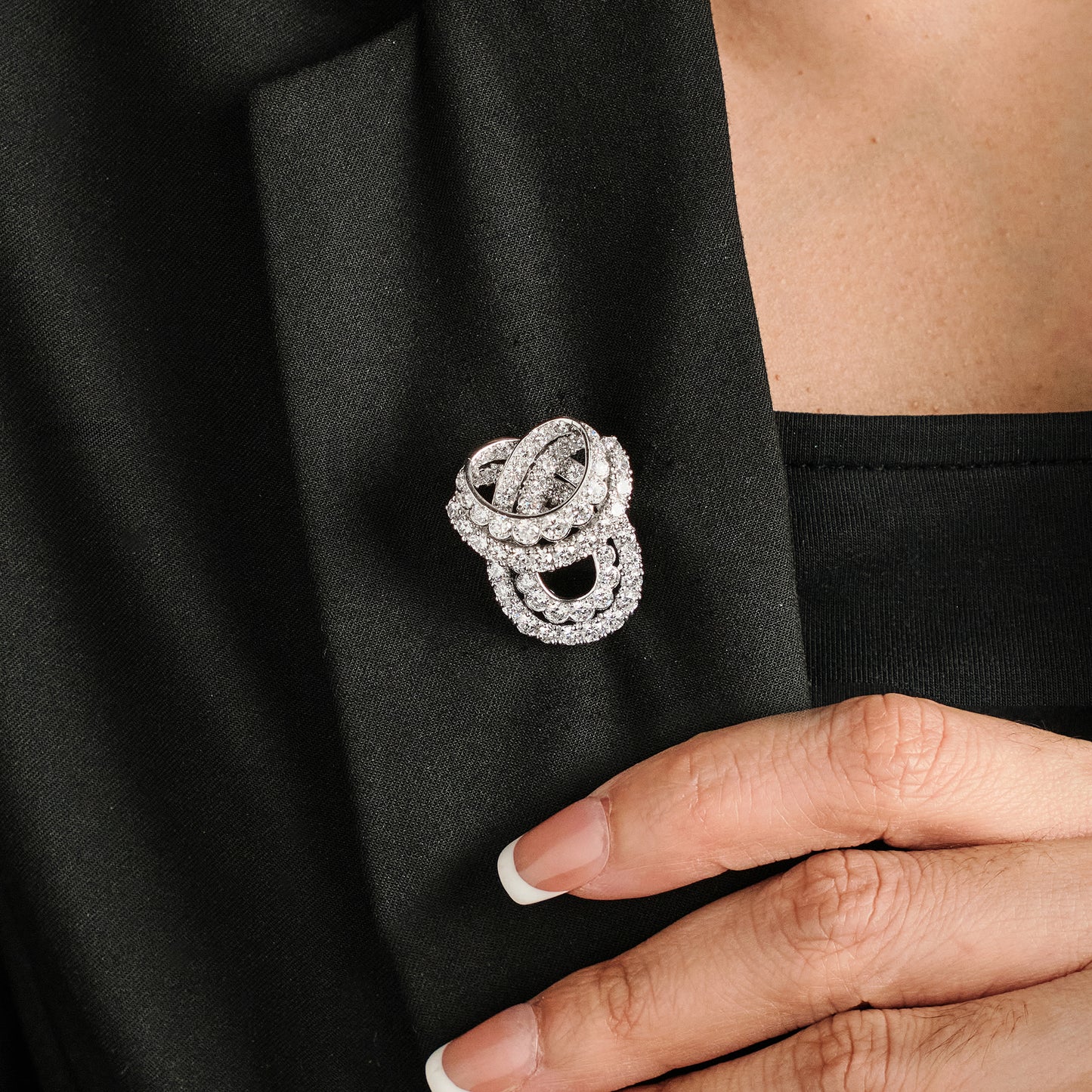 Cartier Vintage Diamond Brooch