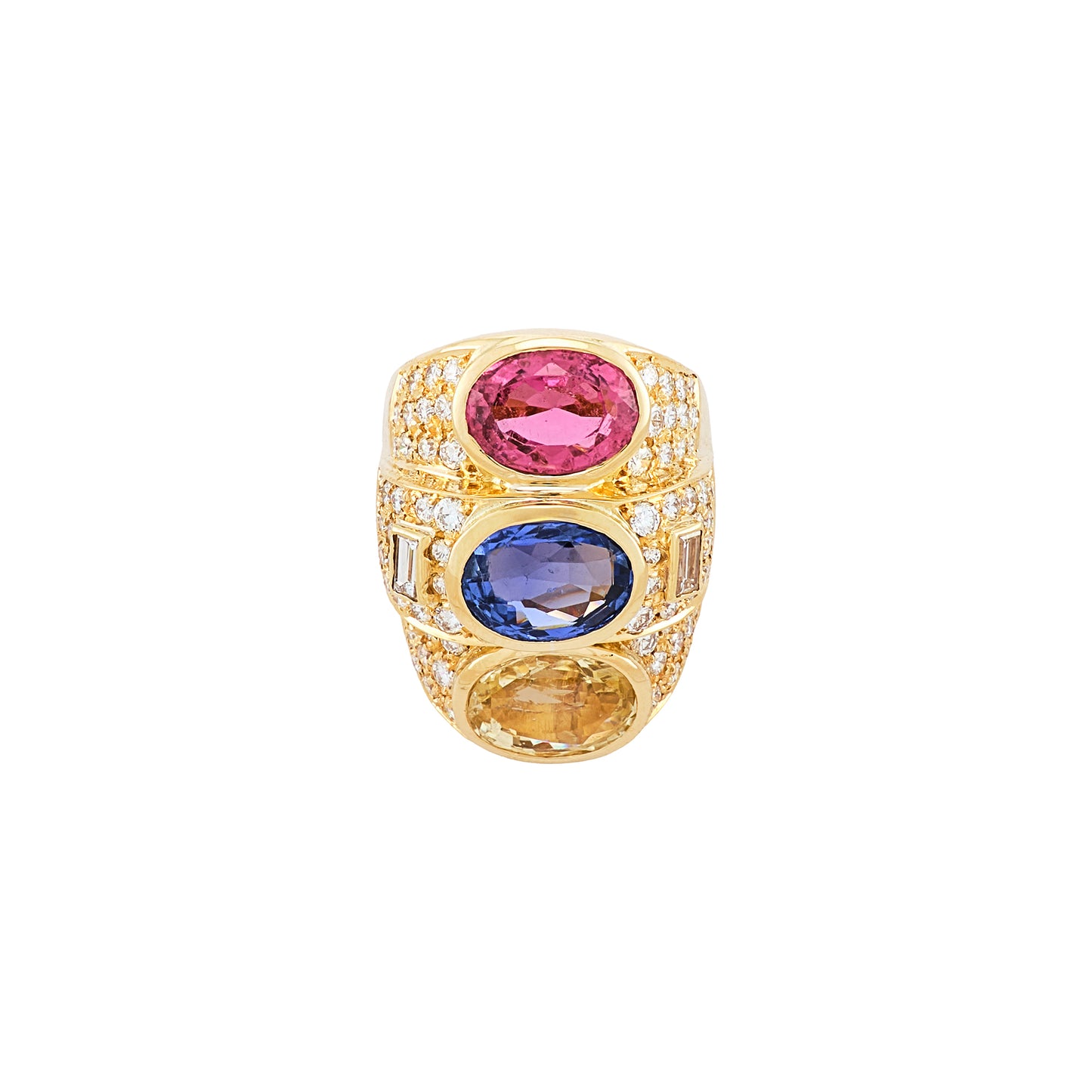 Vintage Multigem Ring