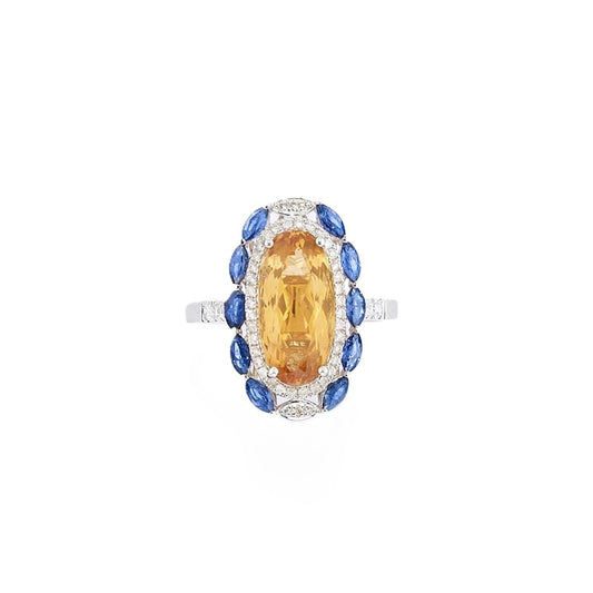 Vintage Imperial Topaz Ring/Pendant