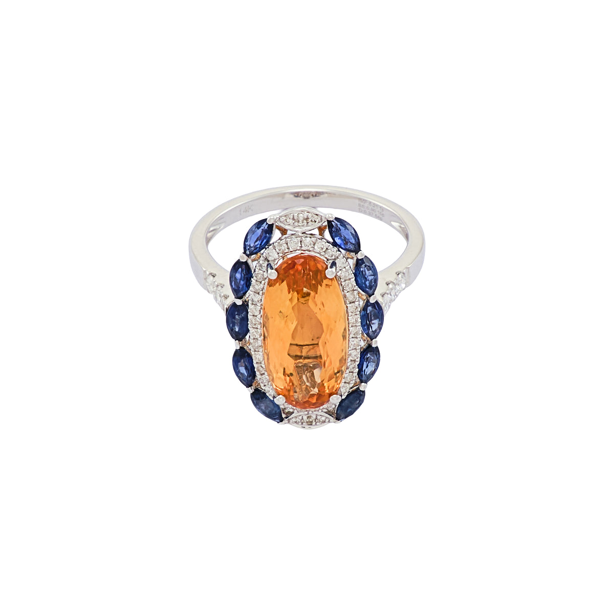 Vintage Imperial Topaz Ring/Pendant