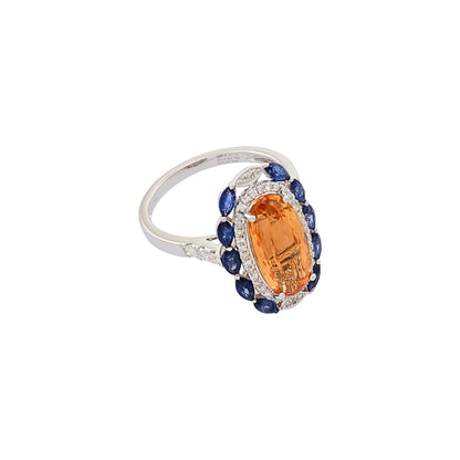 Vintage Imperial Topaz Ring/Pendant