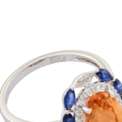 Vintage Imperial Topaz Ring/Pendant