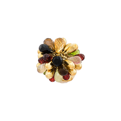 Vintage Italian Briolette Mutigem Ring