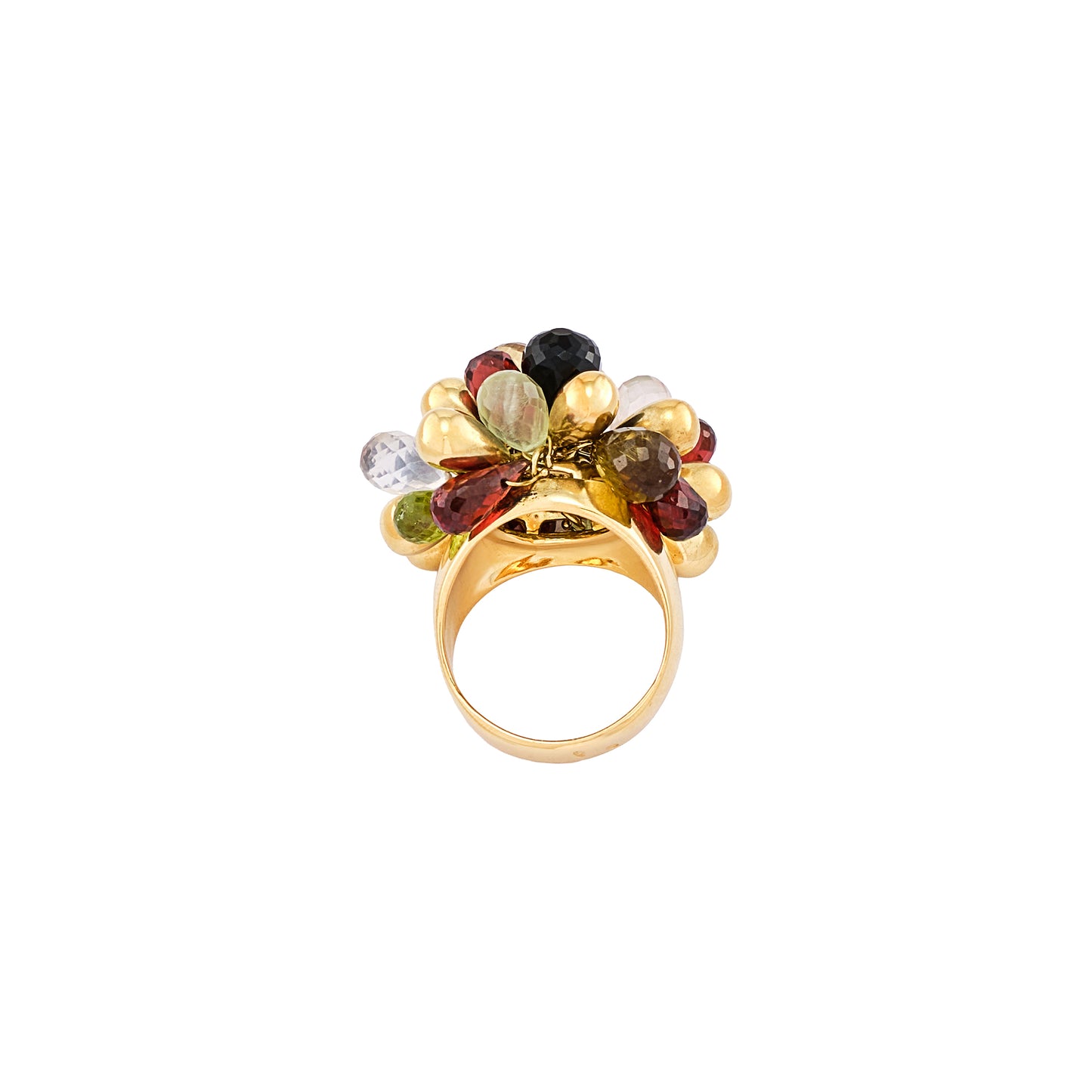 Vintage Italian Briolette Mutigem Ring