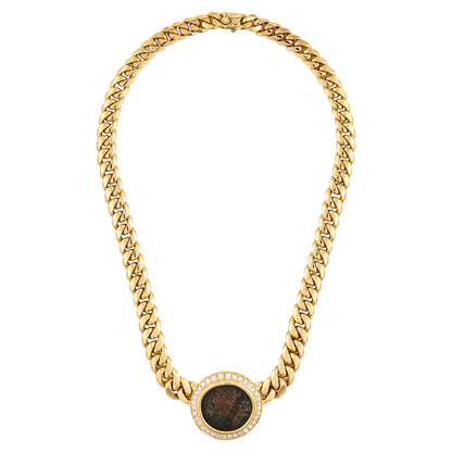Bulgari "Monete" Diamond Necklace