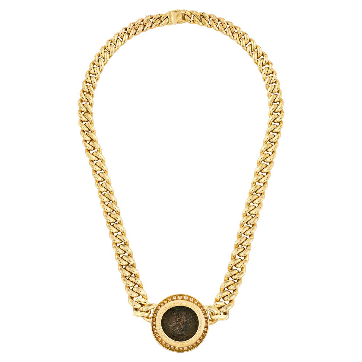 Bulgari "Monete" Diamond Necklace