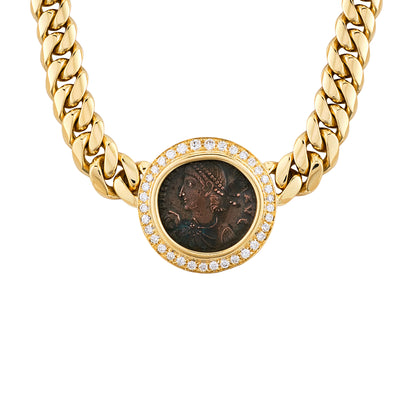 Bulgari "Monete" Diamond Necklace