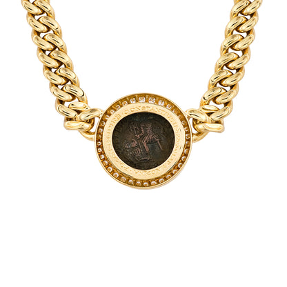 Bulgari "Monete" Diamond Necklace