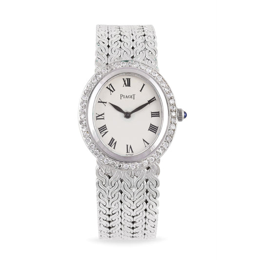 Piaget Ref 9337 White Gold Diamond Watch
