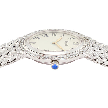 Piaget Ref 9337 White Gold Diamond Watch