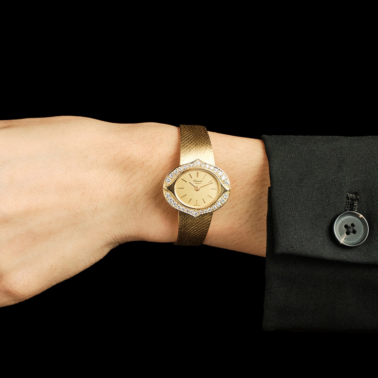 Chopard Ref 5101 1 Gold and Diamond Watch