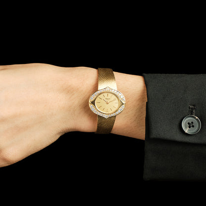 Chopard Ref 5101 1 Gold and Diamond Watch