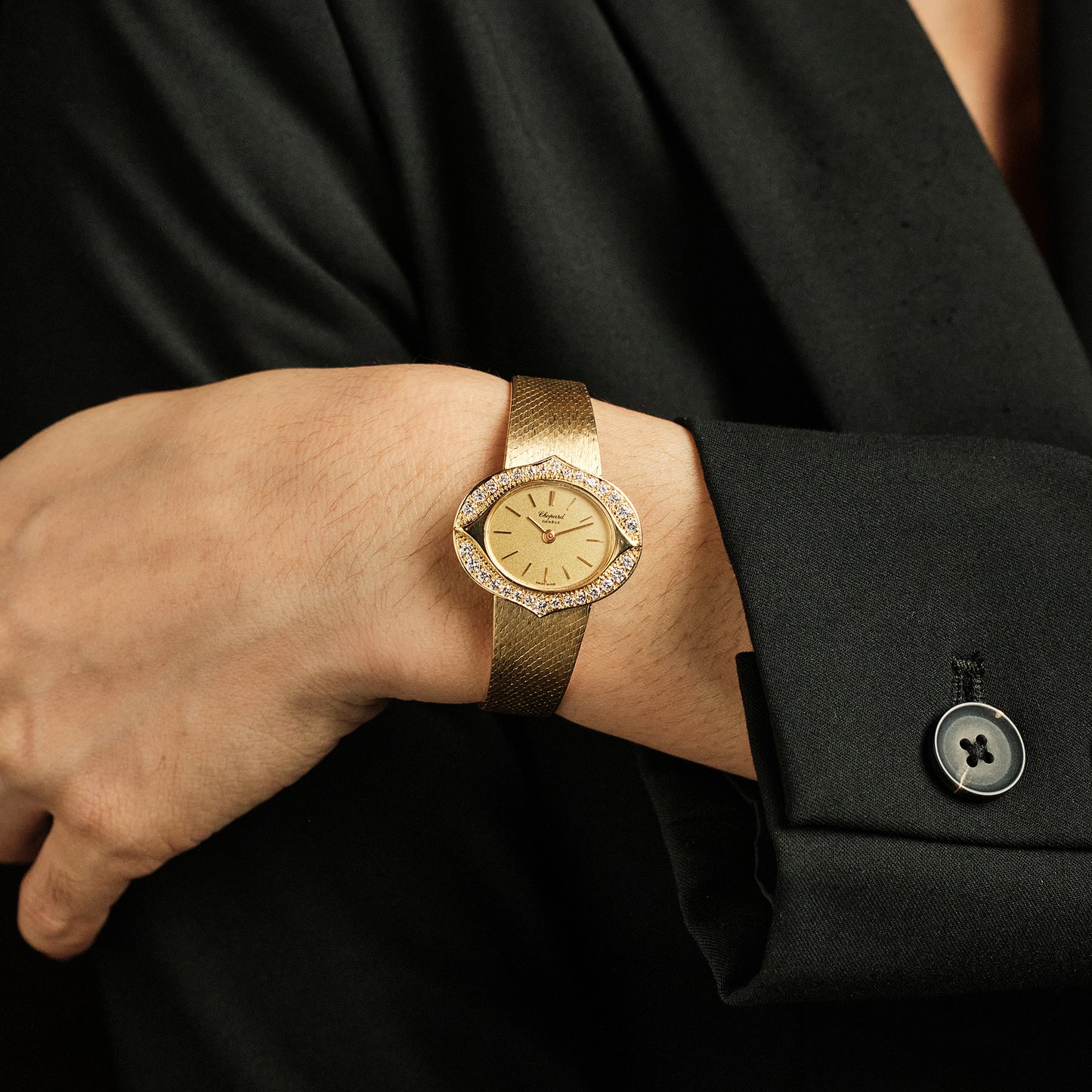 Chopard Ref 5101 1 Gold and Diamond Watch