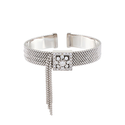 Legnazzi Diamond Tassel Bangle