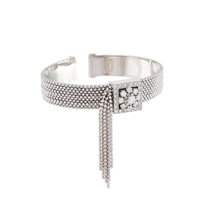 Legnazzi Diamond Tassel Bangle