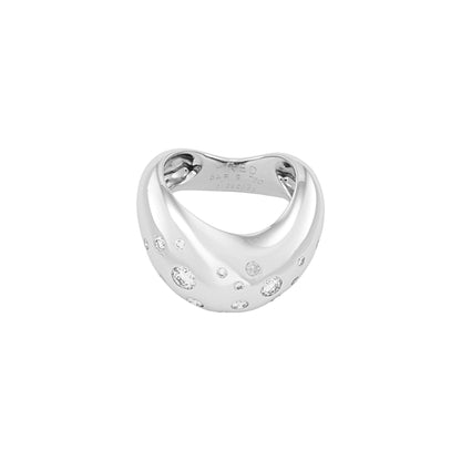 Fred "Mouvementée" Diamond Ring