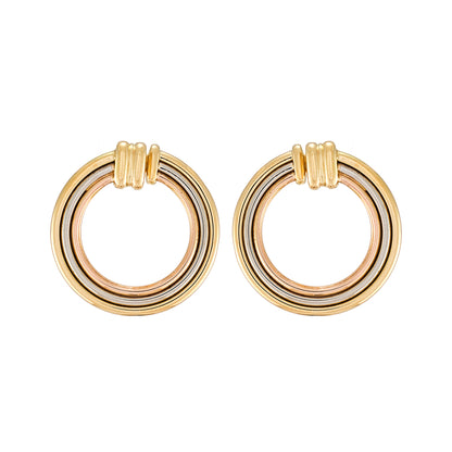 Cartier Trinity Hoop Earrings