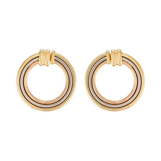 Cartier Trinity Hoop Earrings