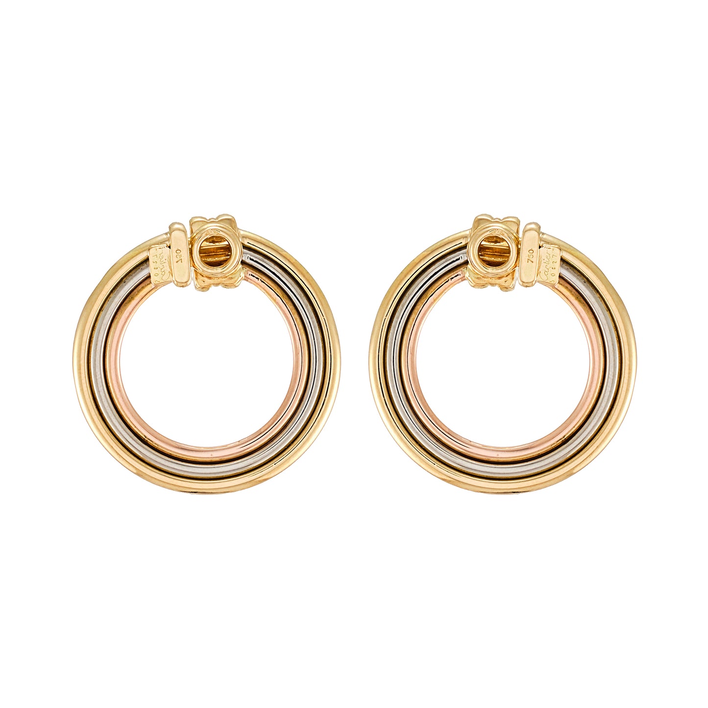 Cartier Trinity Hoop Earrings