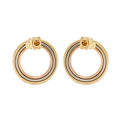 Cartier Trinity Hoop Earrings