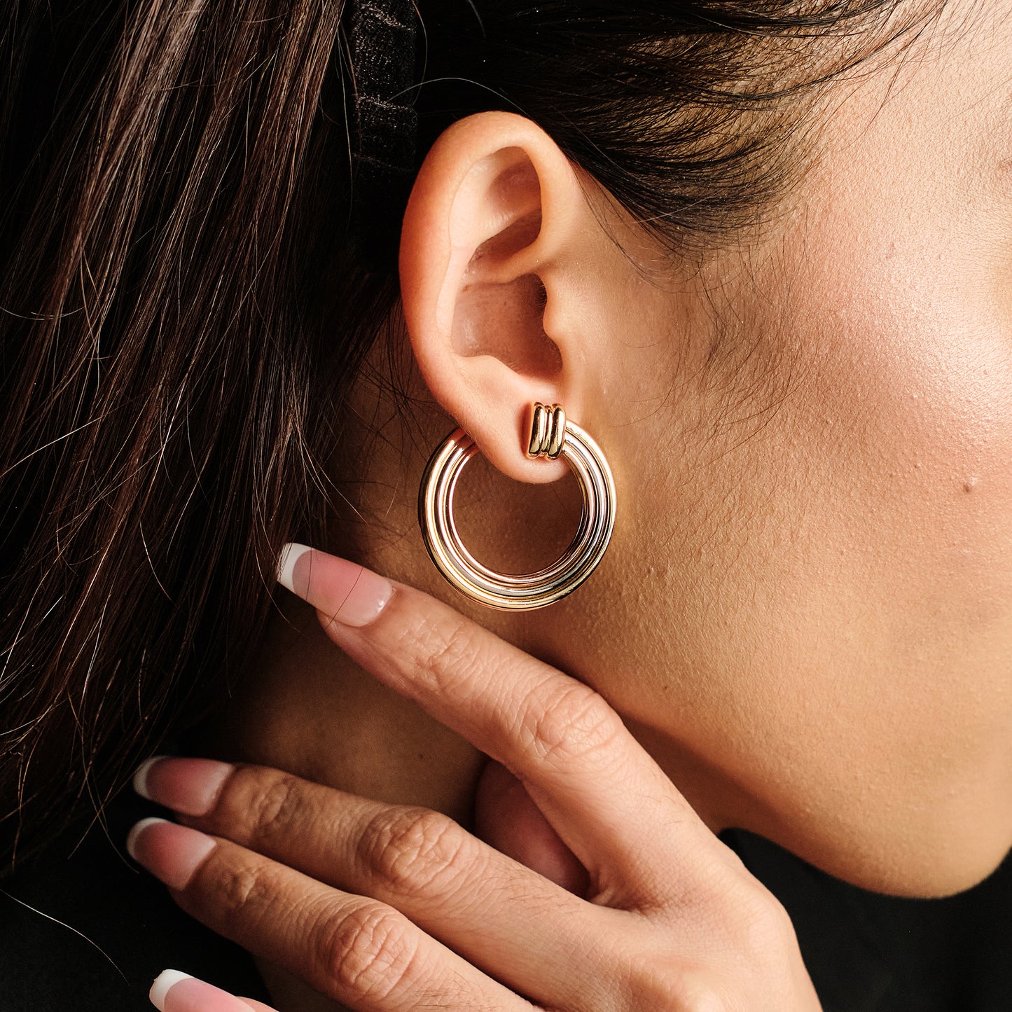 Cartier Trinity Hoop Earrings