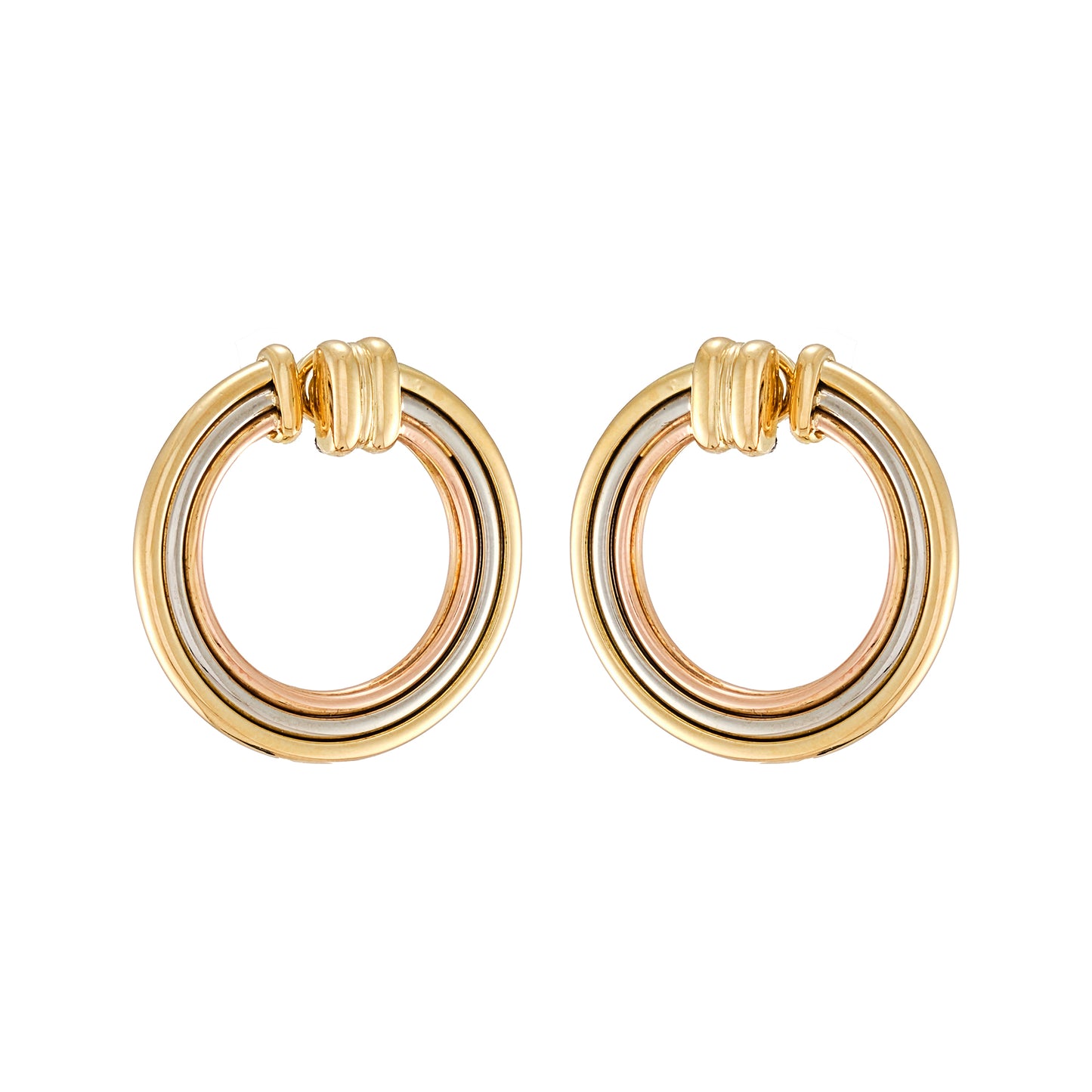Cartier Trinity Hoop Earrings