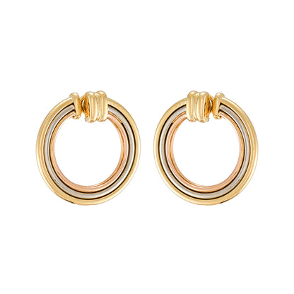 Cartier Trinity Hoop Earrings