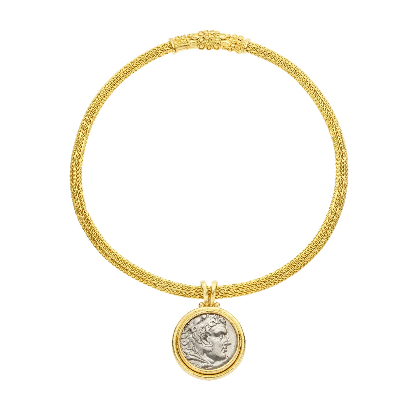 Elizabeth Locke Ancient Coin Necklace