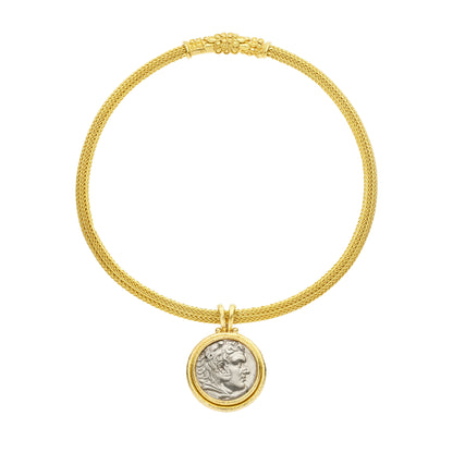 Elizabeth Locke Ancient Coin Necklace