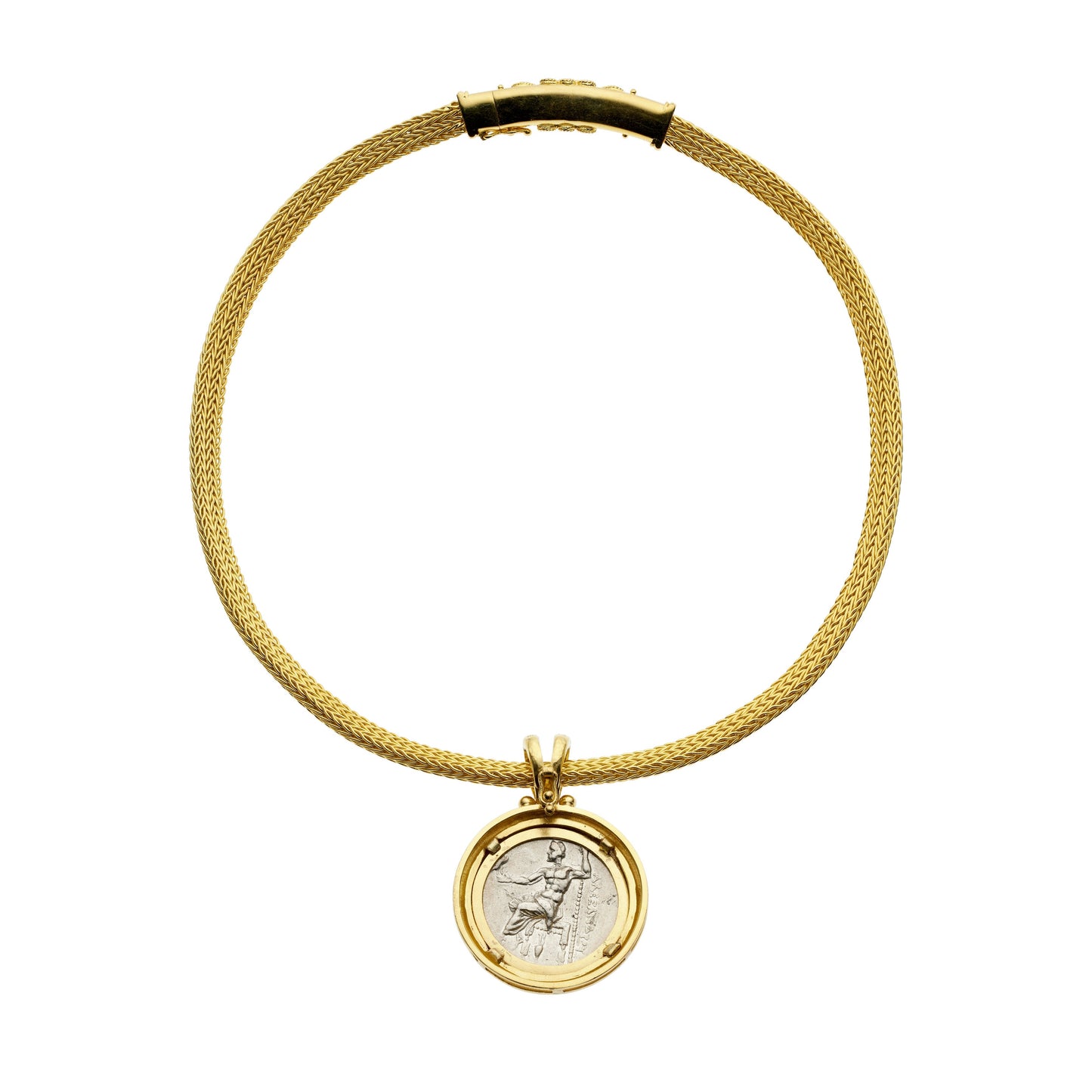 Elizabeth Locke Ancient Coin Necklace