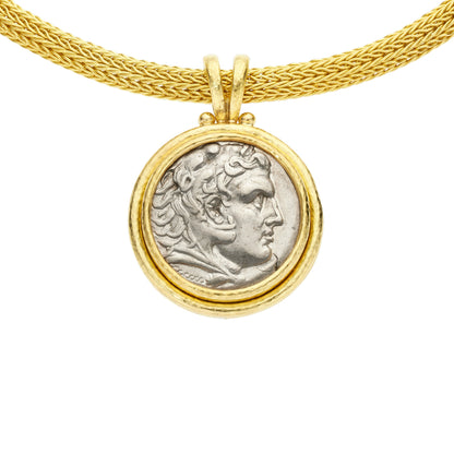 Elizabeth Locke Ancient Coin Necklace