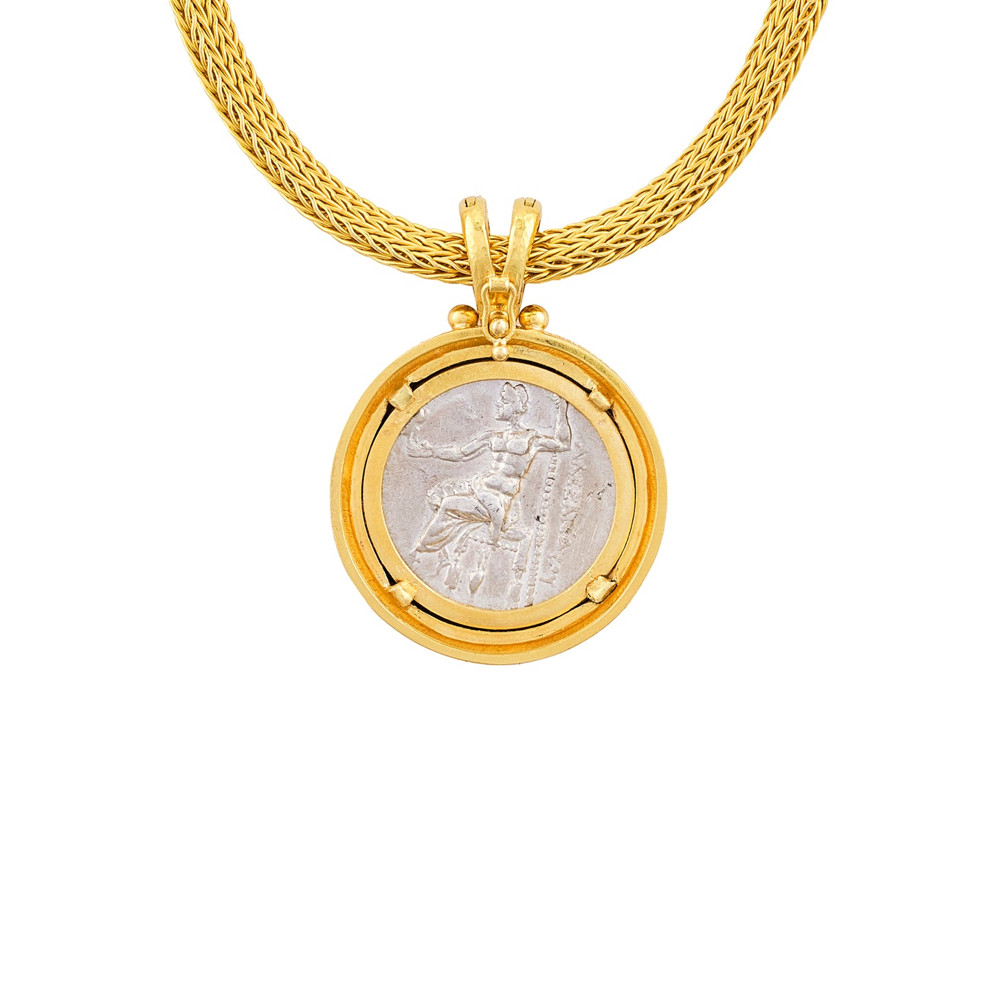 Elizabeth Locke Ancient Coin Necklace