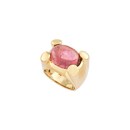 Italian Vintage Tourmaline Ring