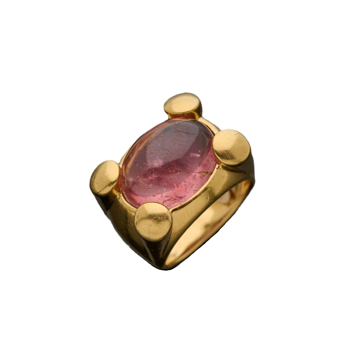 Italian Vintage Tourmaline Ring