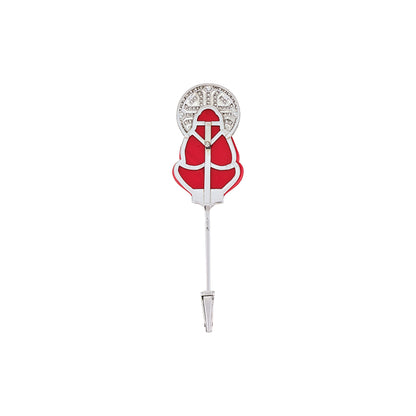 Antique Buddha Jabot Pin
