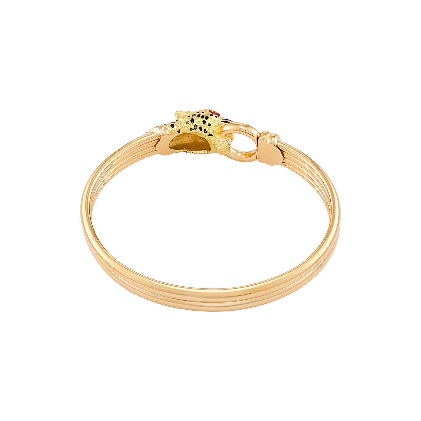 Gay Frères Leopard Bangle