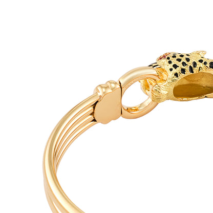 Gay Frères Leopard Bangle
