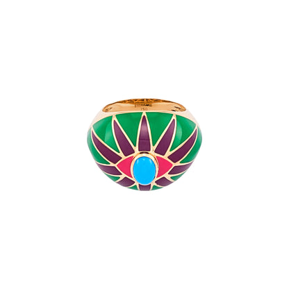 Rock by GS 'Crazy Eye' Ring