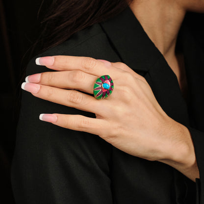 Rock by GS 'Crazy Eye' Ring