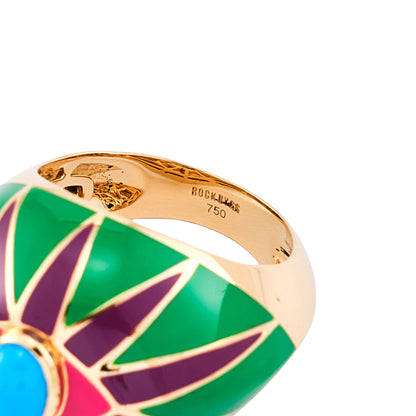 Rock by GS 'Crazy Eye' Ring