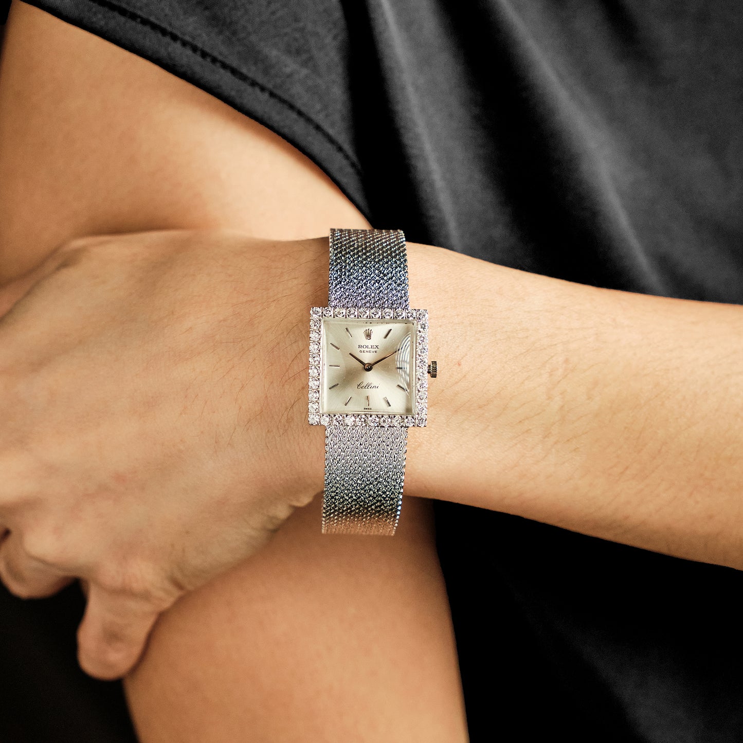 Rolex Cellini by Gay Frères Diamond Watch