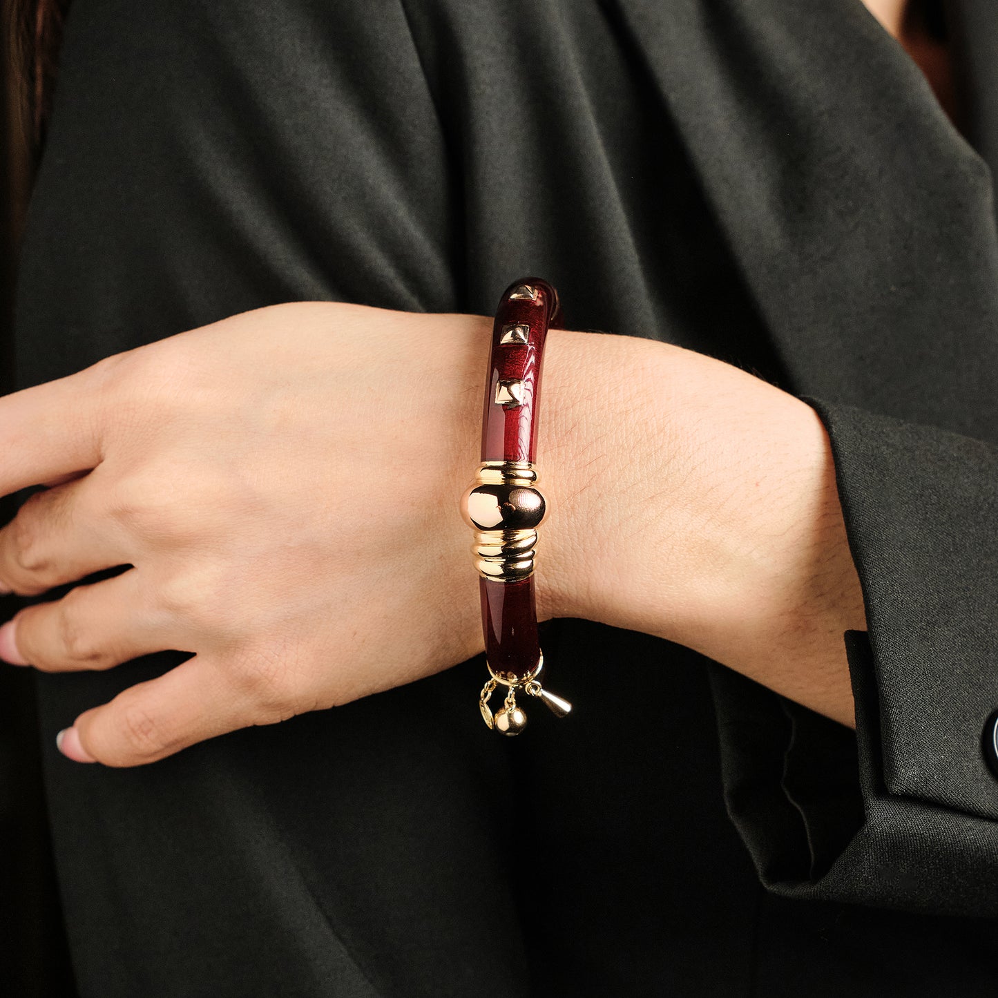 La Nouvelle Bague Enamel Bangle