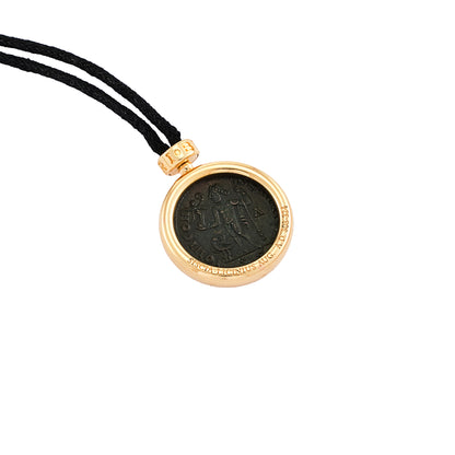 Bulgari 'Monete' Lace Pendant