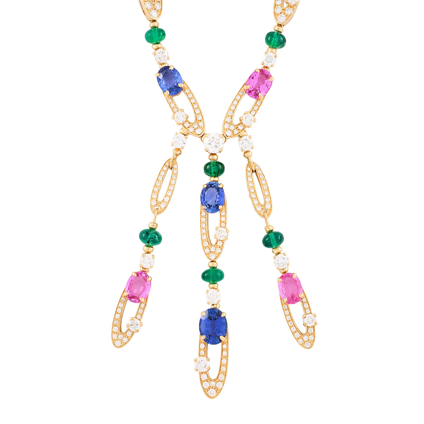 Bulgari Elisia Multigem Necklace