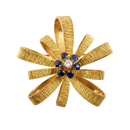 Cartier Flower Brooch