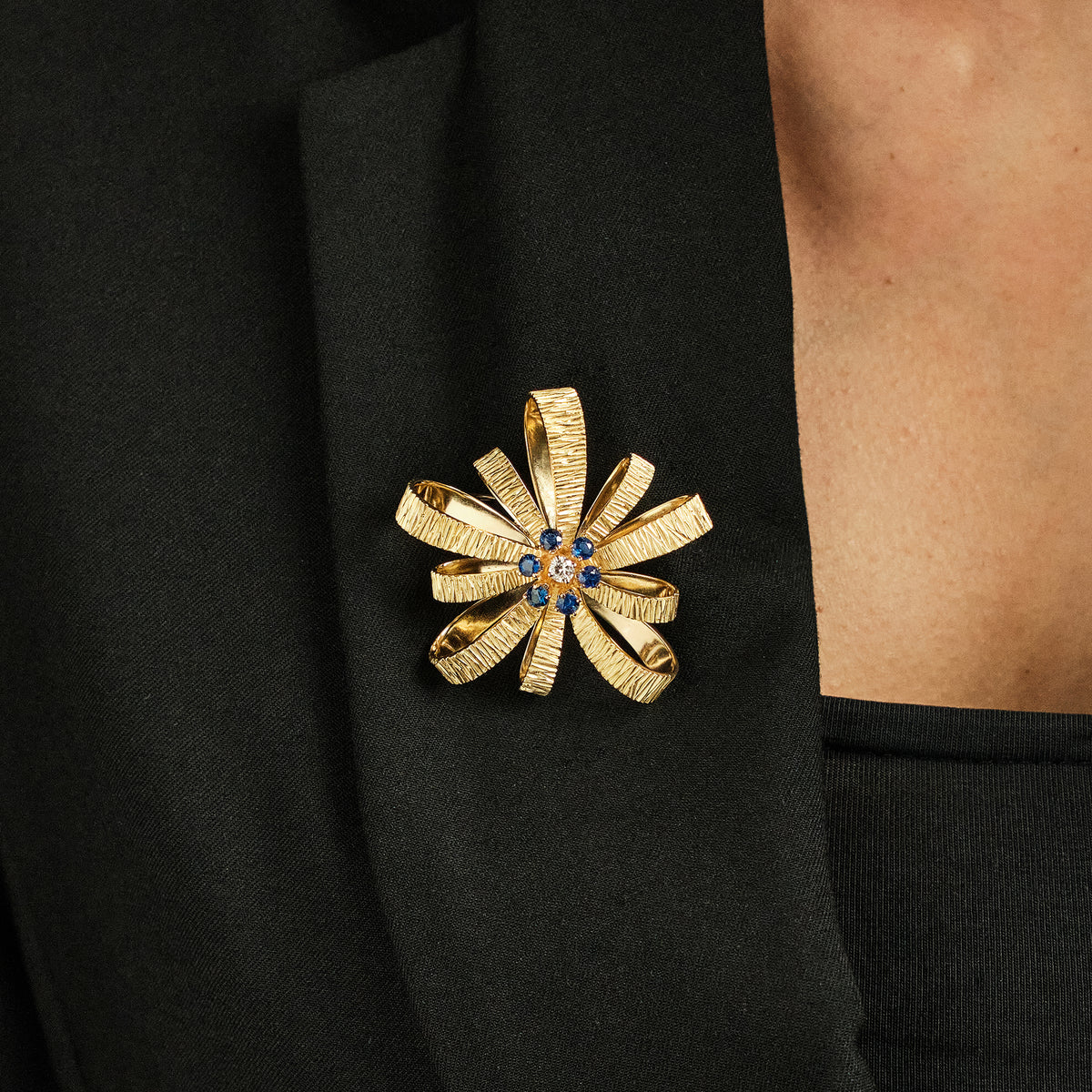 Cartier Flower Brooch