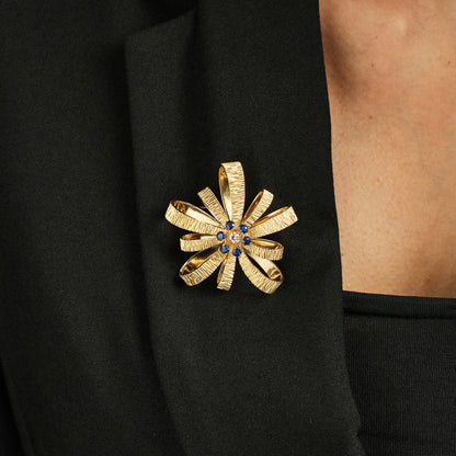 Cartier Flower Brooch
