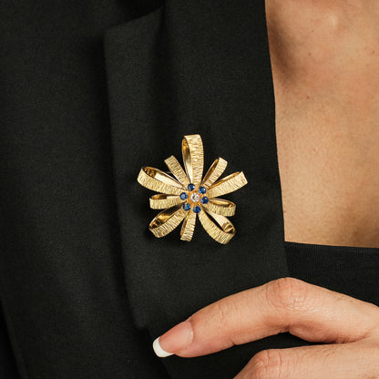Cartier Flower Brooch