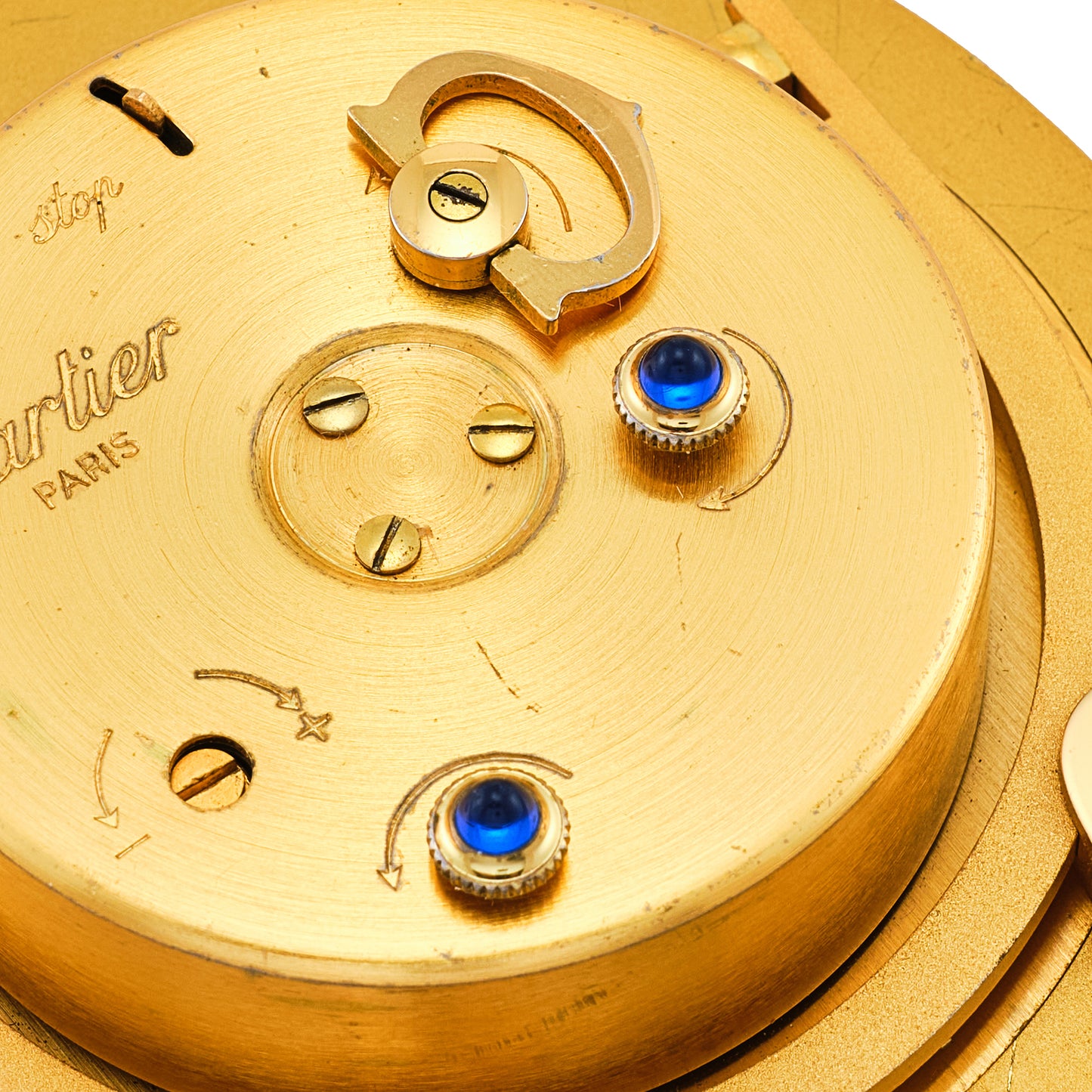 Cartier Mechanical Alarm Clock